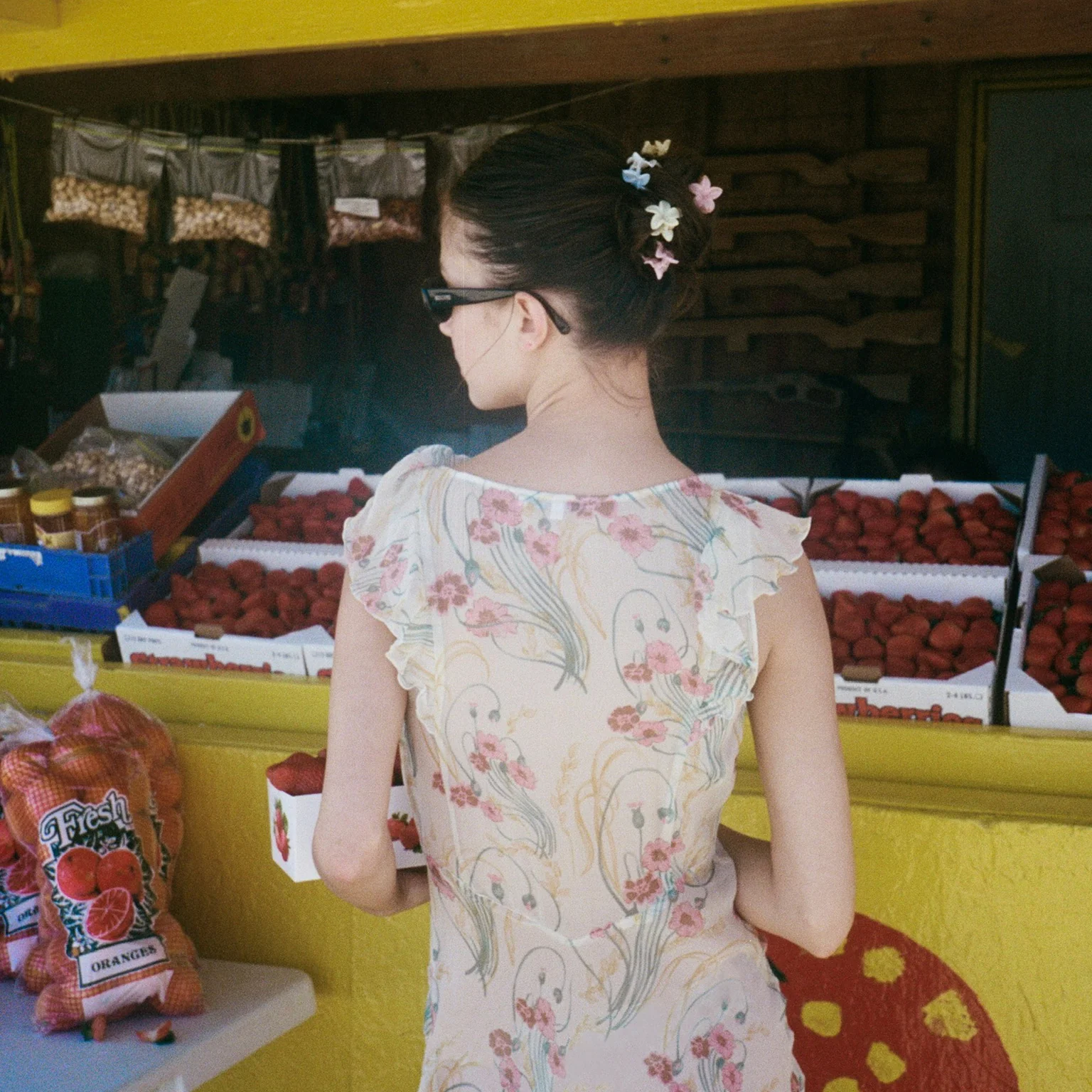 Baby Super Bloom Clip Set in Jelly Peach - Image 4