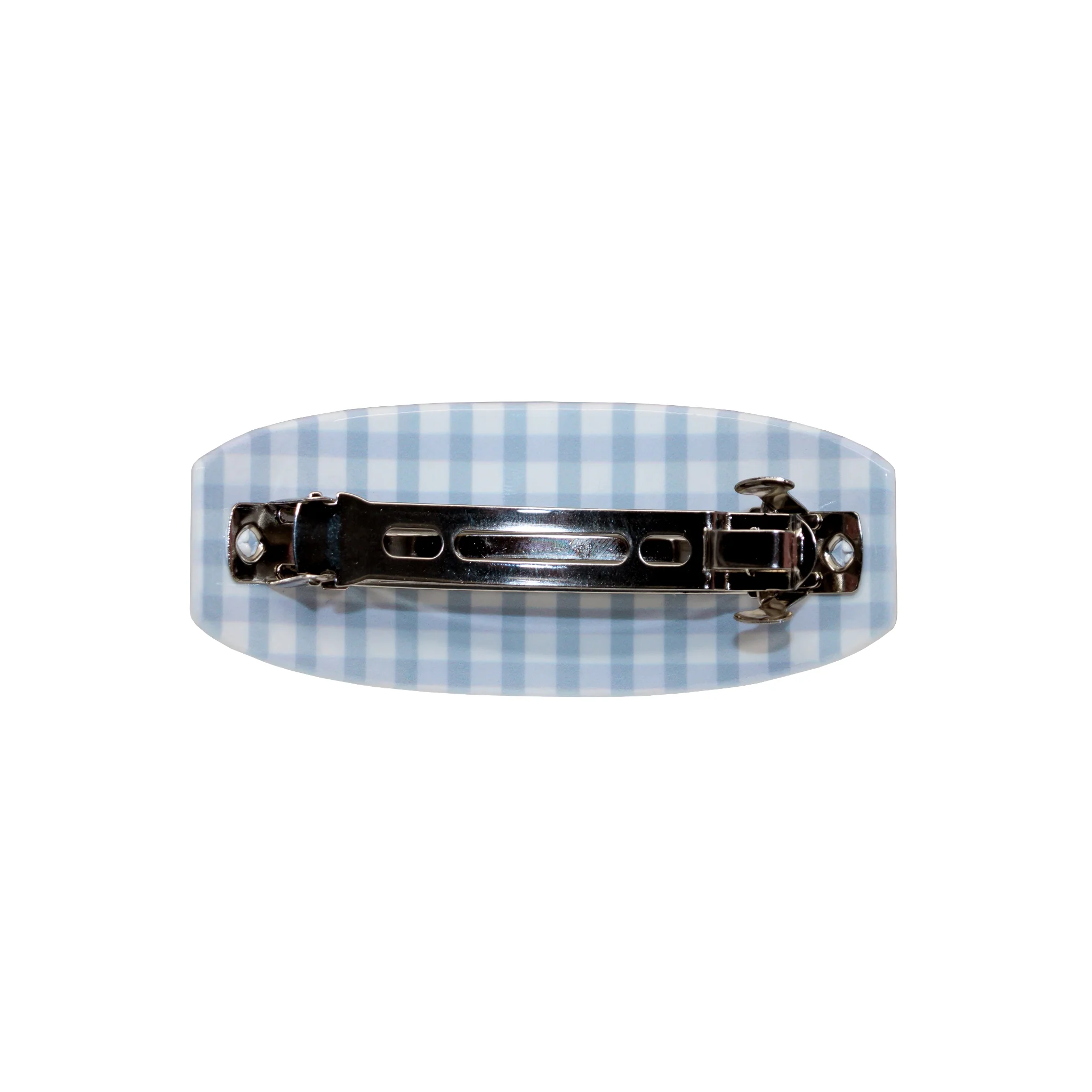 Ponytail Barrette in Blue Cherry Picnic - Image 2