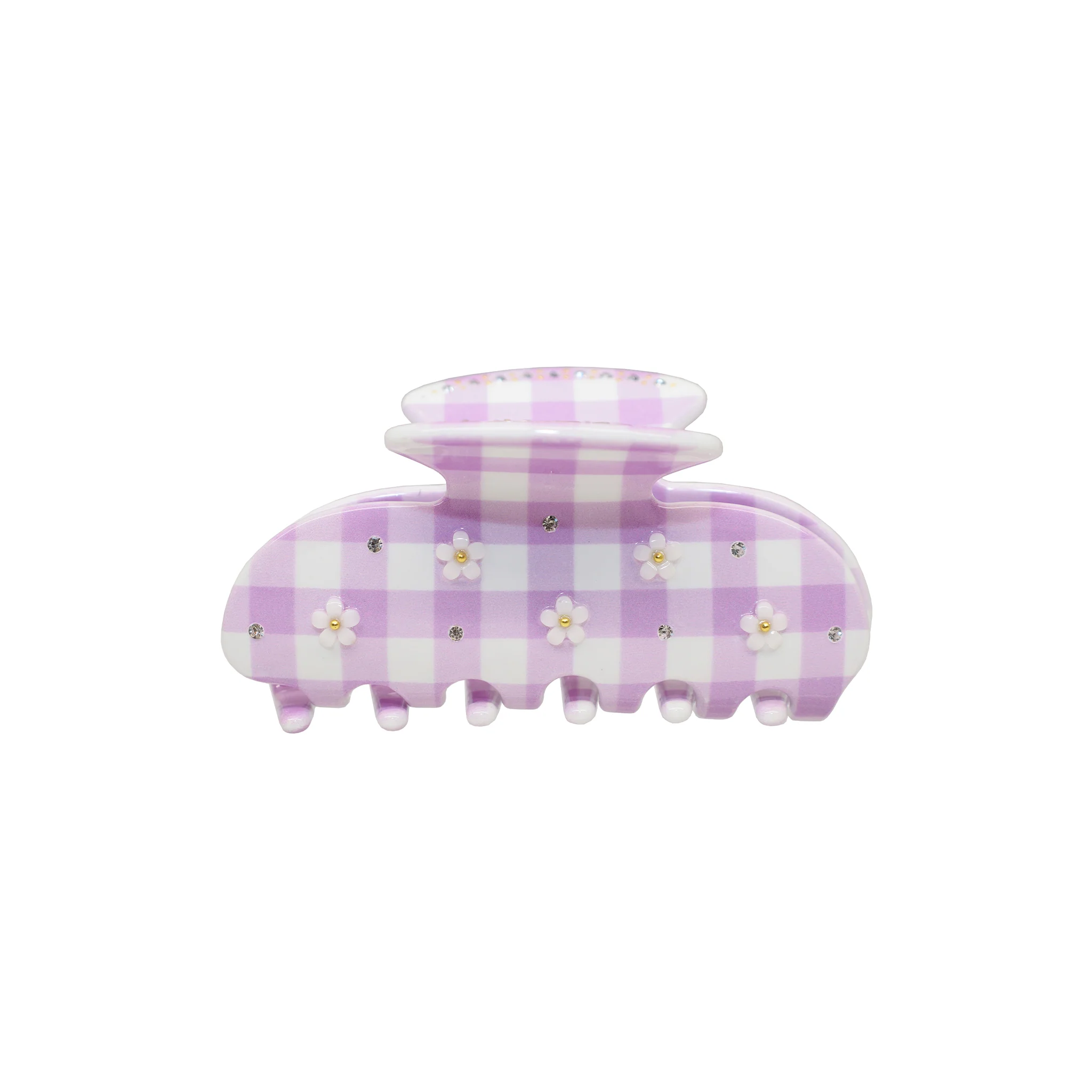 Sweetheart Clip in Daisy Pink Picnic